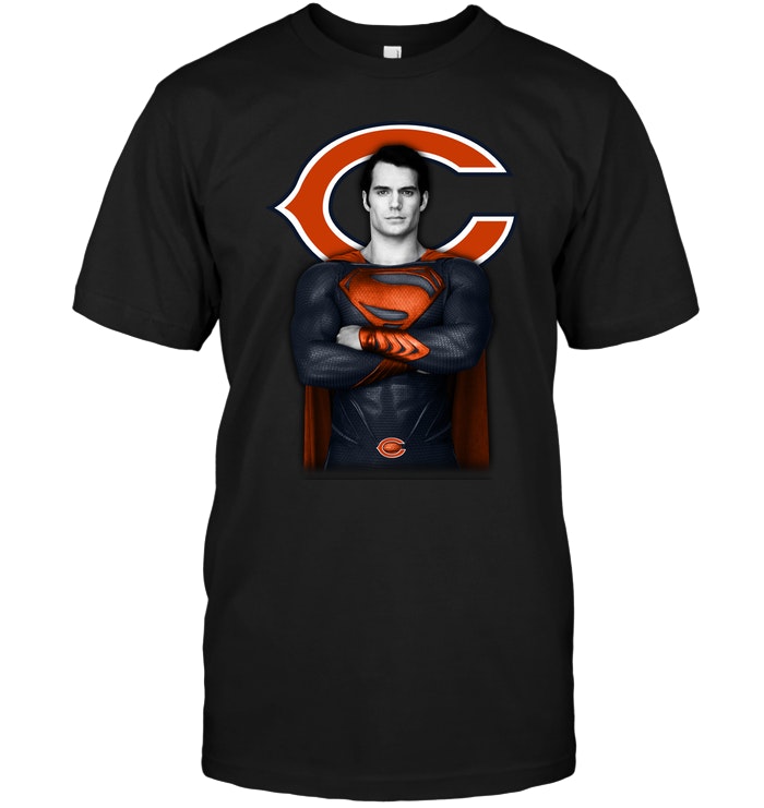 Nfl Chicago Bears Superman Clark Kent Tank Top Size Up To 5xl