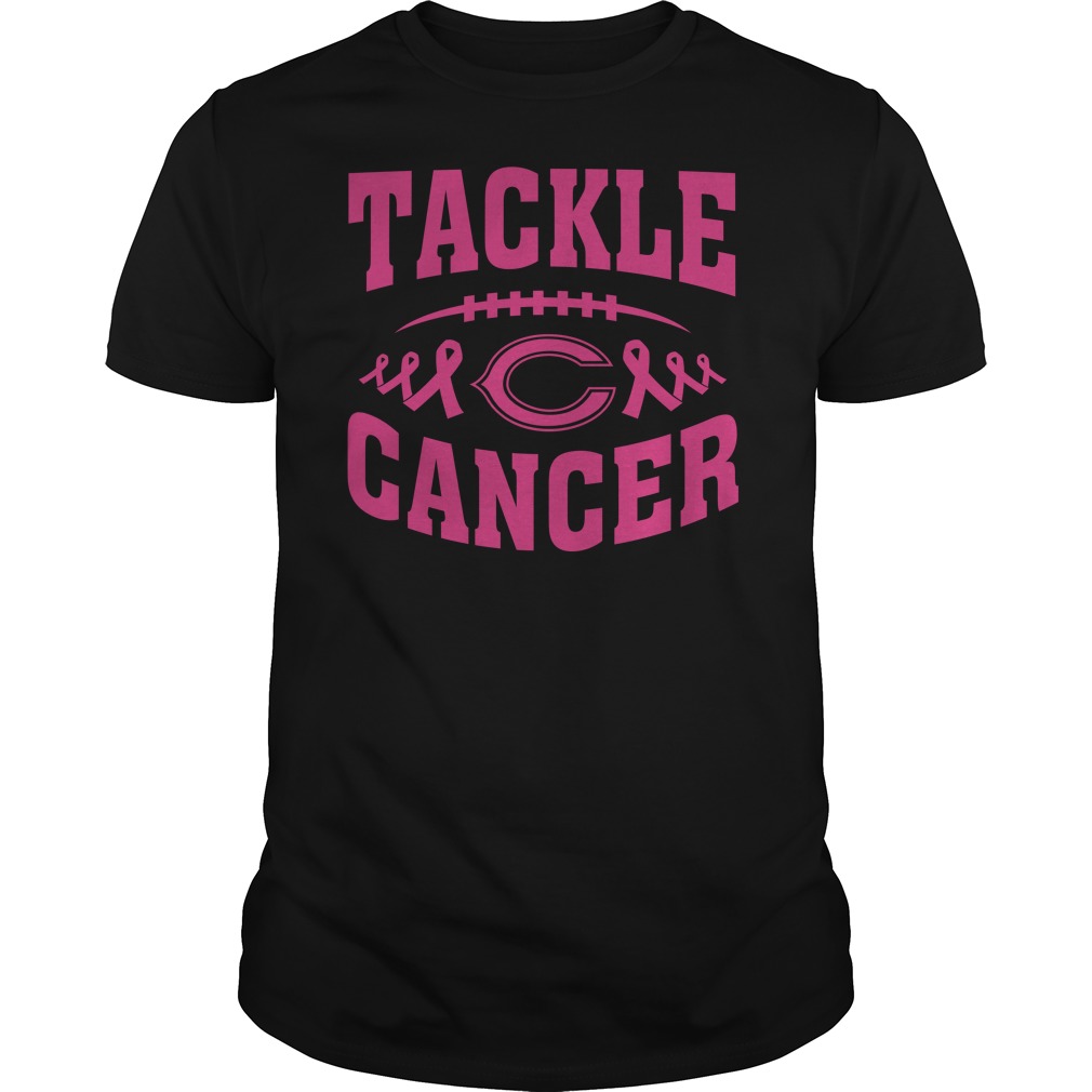 Nfl Chicago Bears Tackle Breast Cancer Shirt Plus Size Up To 5xl