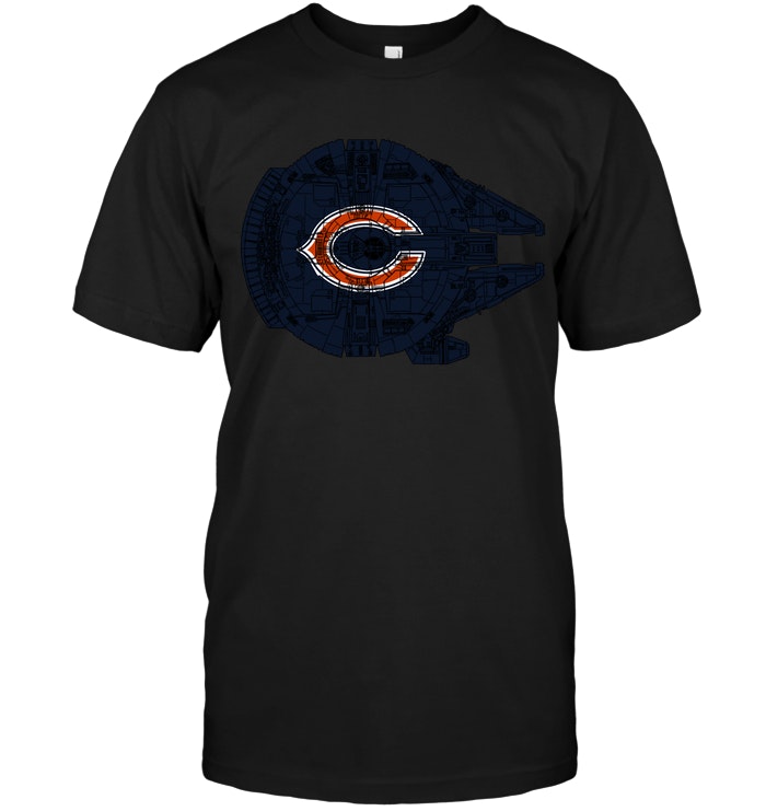 Nfl Chicago Bears The Millennium Falcon Star Wars Shirt Plus Size Up To 5xl