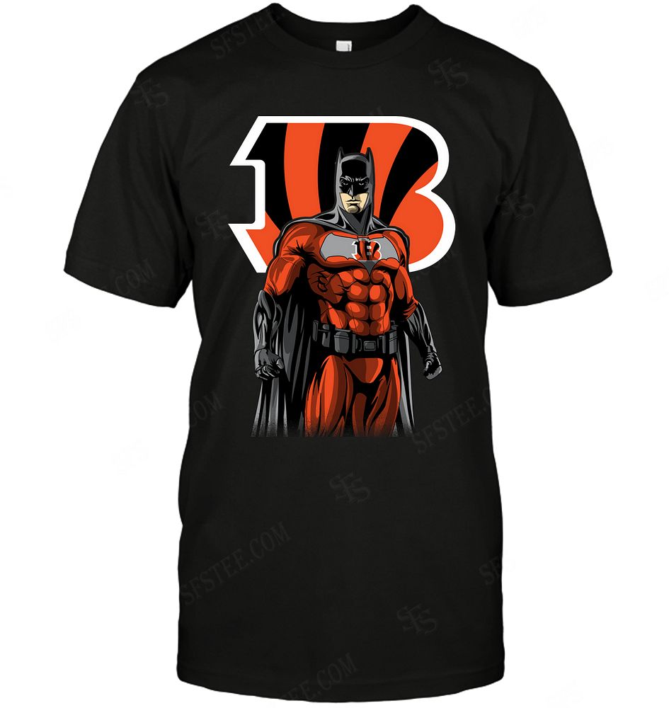 Nfl Cincinnati Bengals Batman Dc Marvel Jersey Superhero Avenger Tank Top Size Up To 5xl