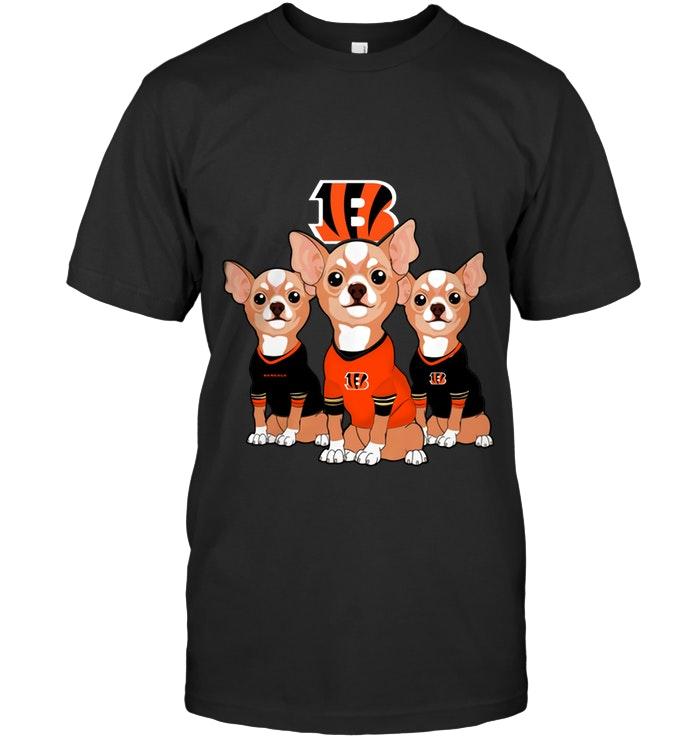 Nfl Cincinnati Bengals Chihuahuas Fan Shirt Shirt Plus Size Up To 5xl