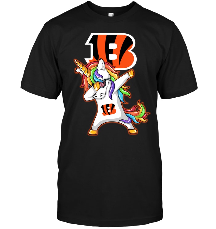 Nfl Cincinnati Bengals Dabbing Hip Hop Unicorn Dab Cincinnati Bengals Tank Top Size Up To 5xl