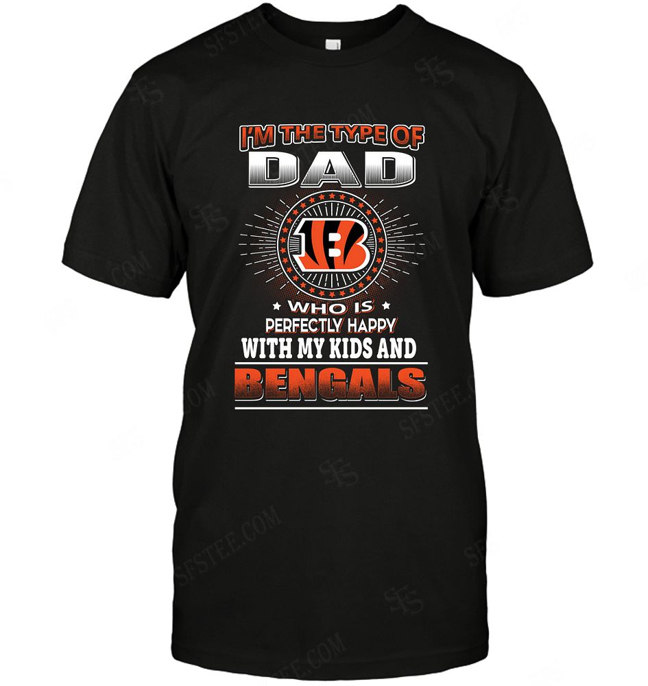 Nfl Cincinnati Bengals Dad Loves Kids Tank Top Size Up To 5xl