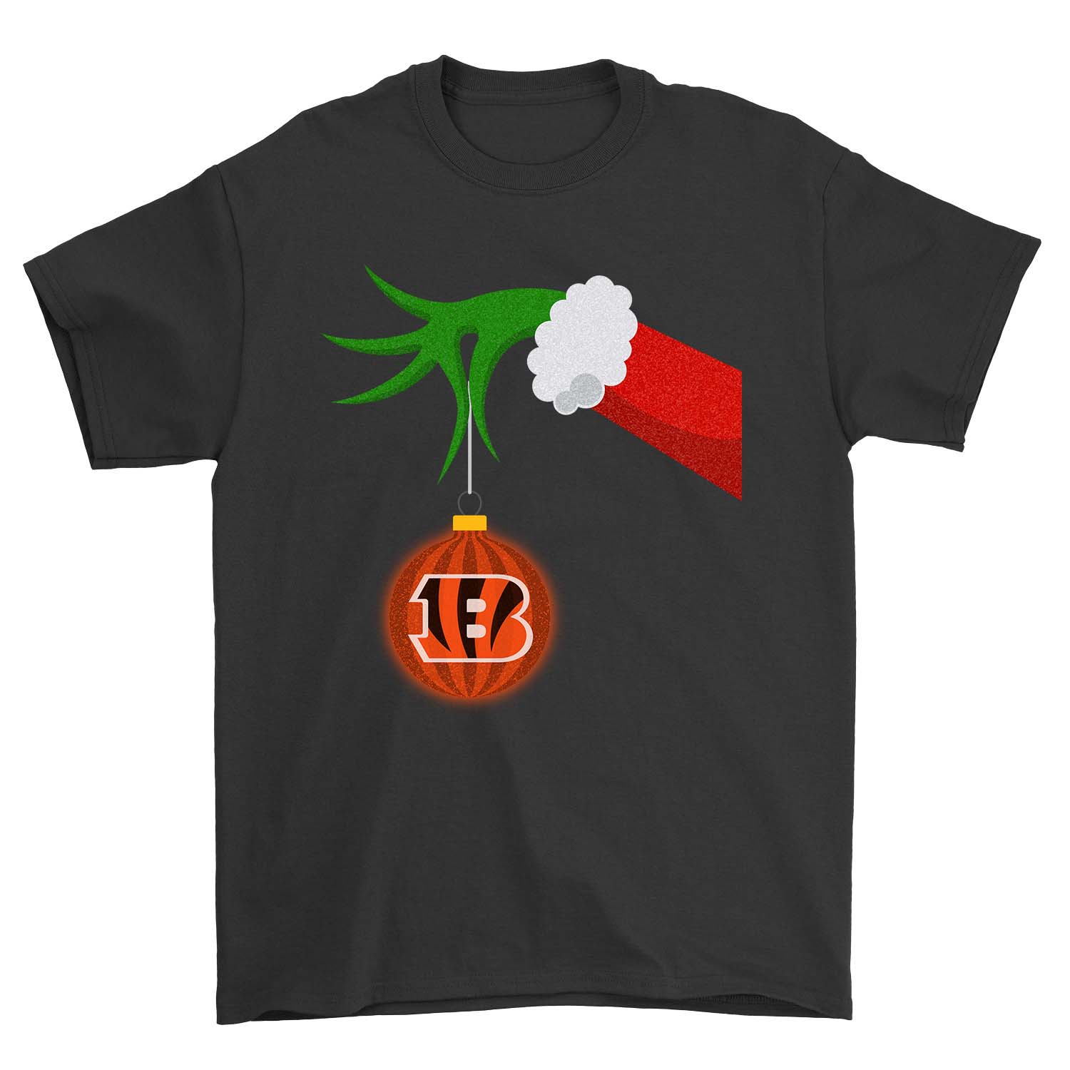 Nfl Cincinnati Bengals Grinch Hand Merry Christmas Cincinnati Bengals Size Up To 5xl