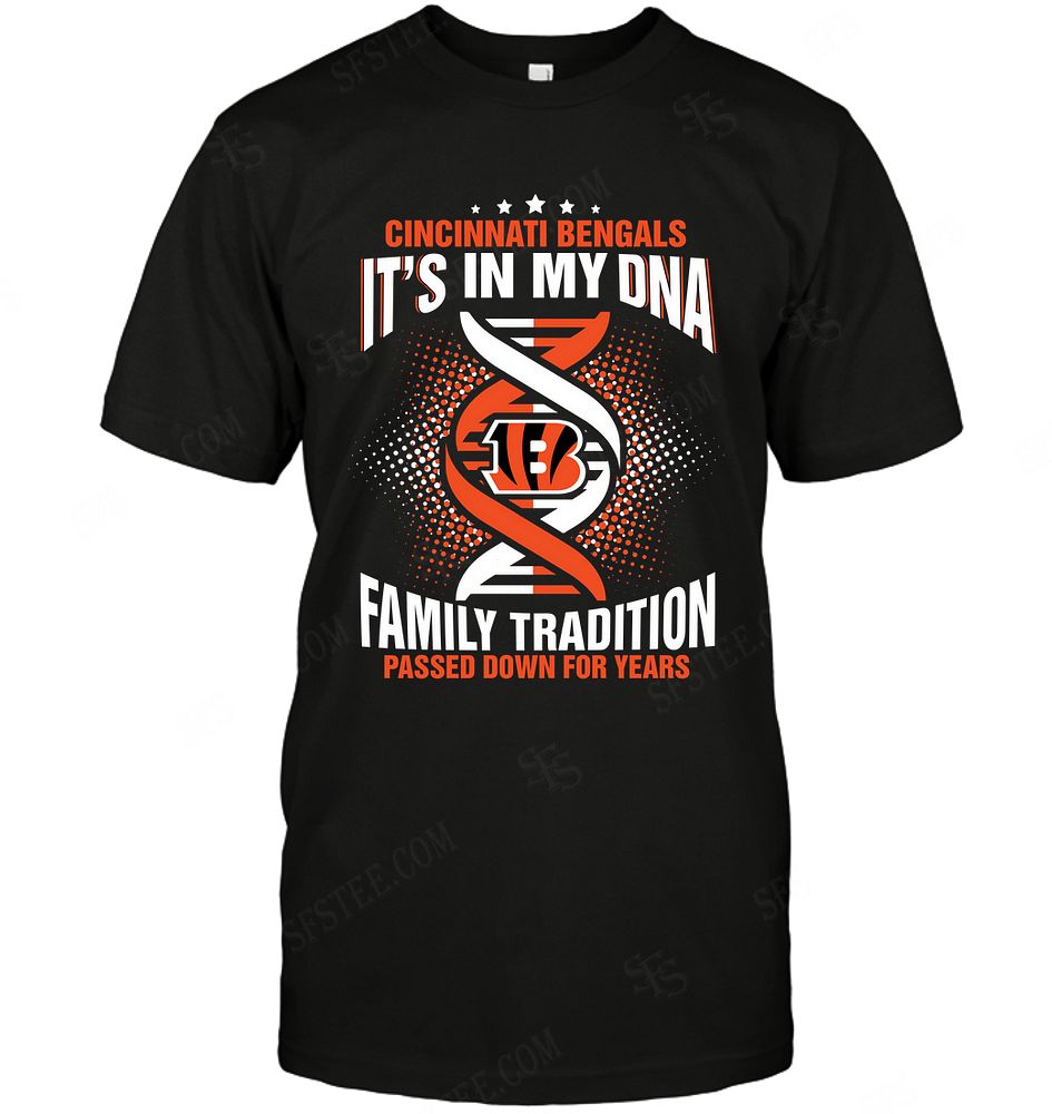 Nfl Cincinnati Bengals It Is My Dna Sweater Plus Size Up To 5xl