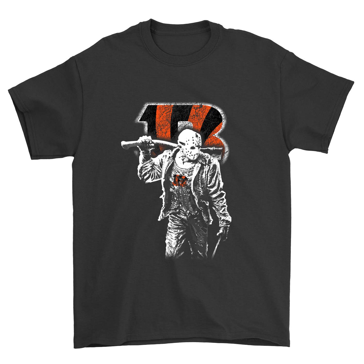 Nfl Cincinnati Bengals Jason Voorhees Cincinnati Bengals Tshirt Plus Size Up To 5xl