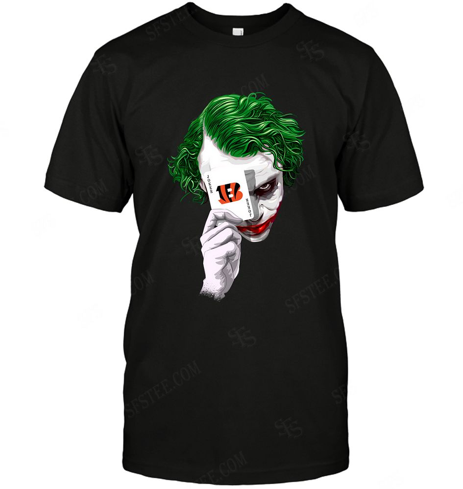 Nfl Cincinnati Bengals Joker Dc Marvel Jersey Superhero Avenger Shirt Size Up To 5xl