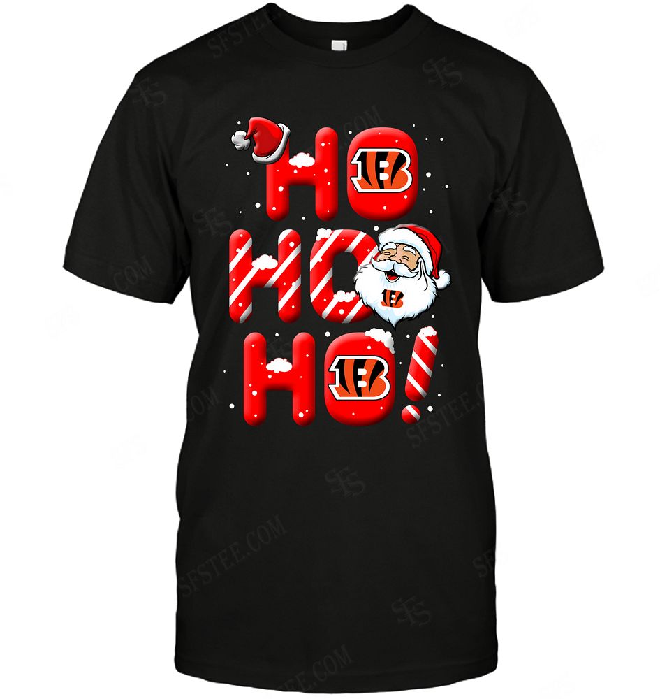 Nfl Cincinnati Bengals Noel Christmas Ho Ho Ho Size Up To 5xl