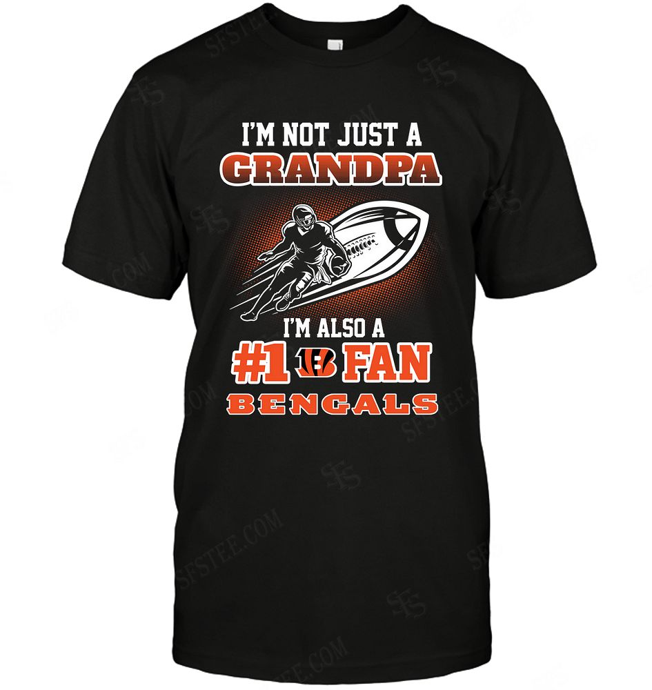 Nfl Cincinnati Bengals Not Just Grandpa Also A Fan Shirt Size Up To 5xl