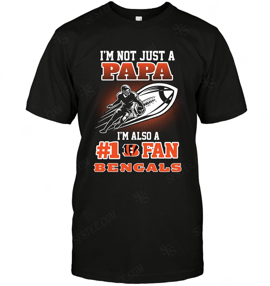 Nfl Cincinnati Bengals Not Just Papa Also A Fan Sweater Size Up To 5xl