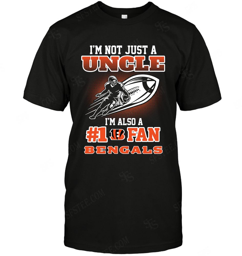 Nfl Cincinnati Bengals Not Just Uncle Also A Fan Plus Size Up To 5xl