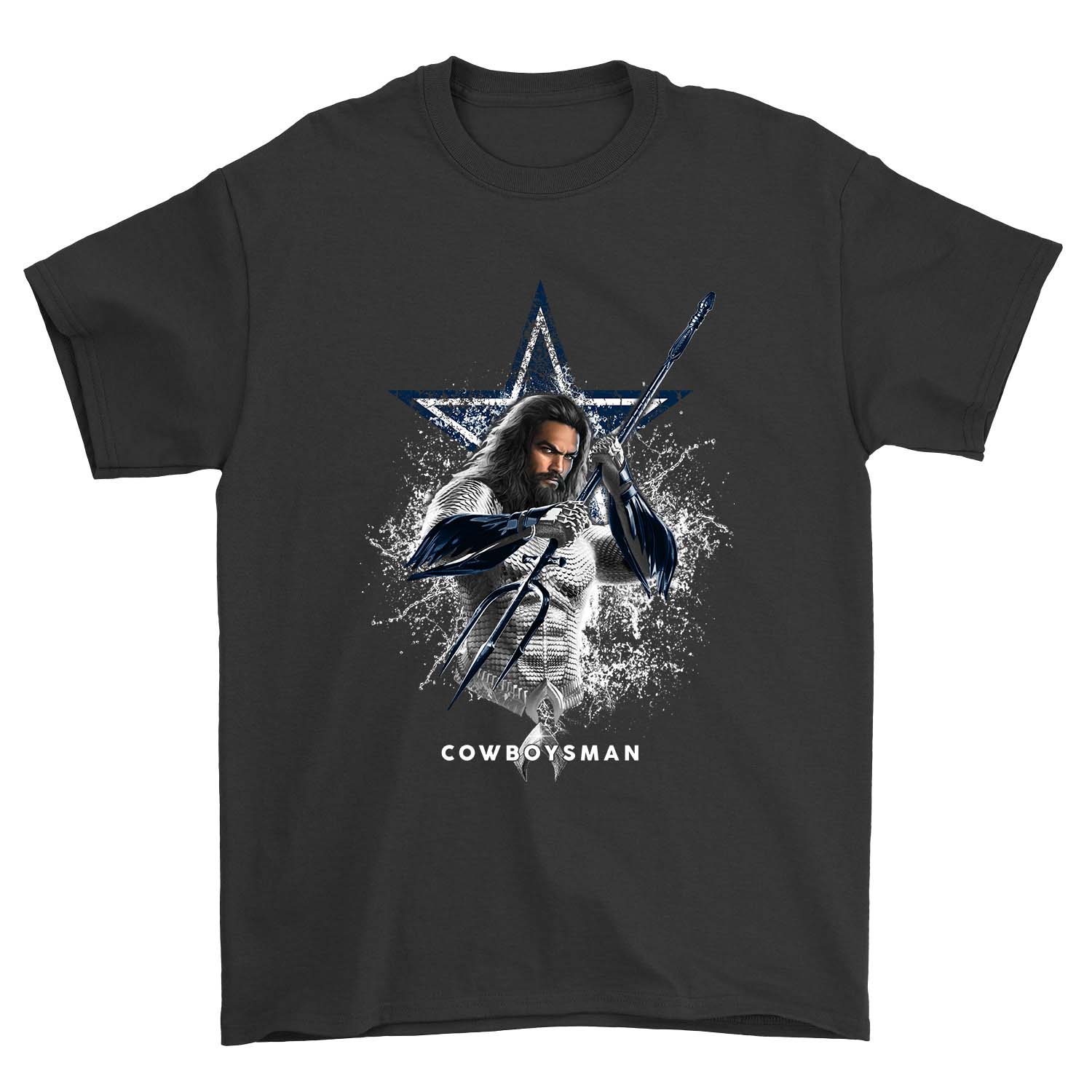 Nfl Dallas Cowboys Aquaman Cowboysman Dallas Cowboys Tshirt Size Up To 5xl