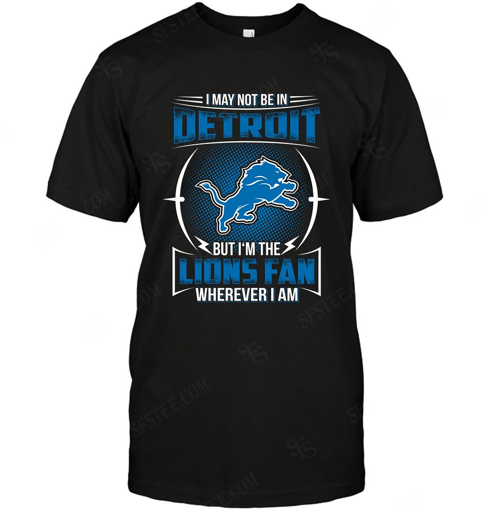 Nfl Detroit Lions Im Not In Tshirt Plus Size Up To 5xl