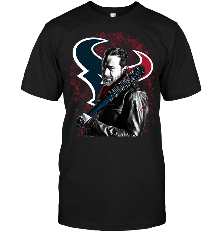 Nfl Houston Texans The Walking Dead Negan Houston Texans Shirt Size Up To 5xl