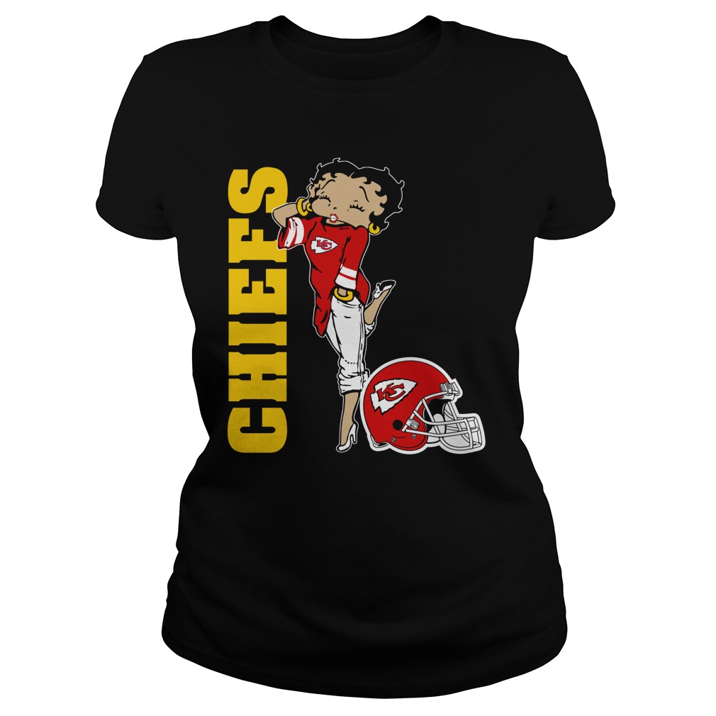 Nfl Kansas City Chiefs Betty Boops Sweater Plus Size Up To 5xl