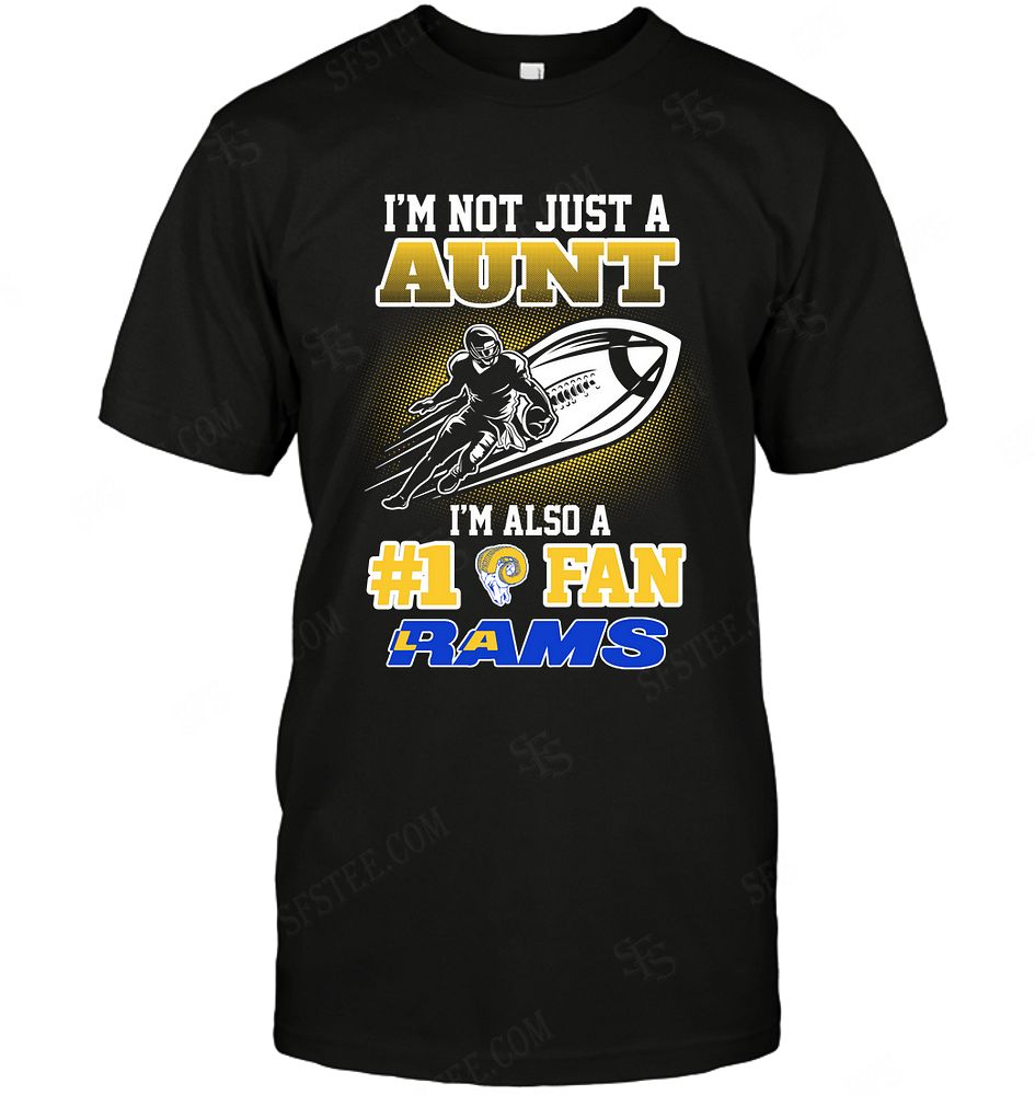 Nfl Los Angeles Rams Not Just Aunt Also A Fan Size Up To 5xl