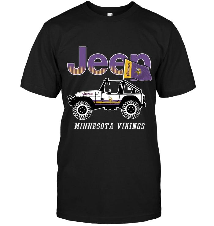 Nfl Minnesota Vikings Jeep Shirt Hoodie Size Up To 5xl