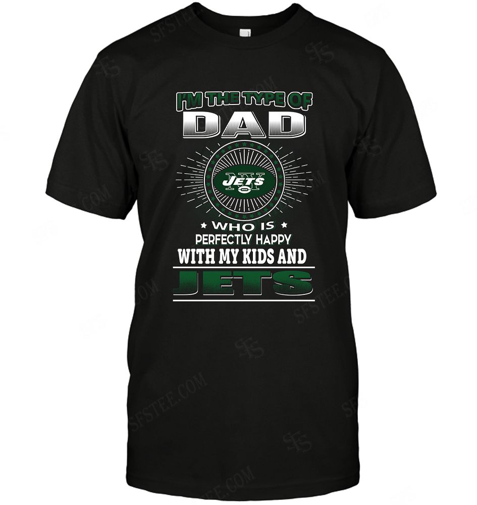 Nfl New York Jets Dad Loves Kids Shirt Size Up To 5xl