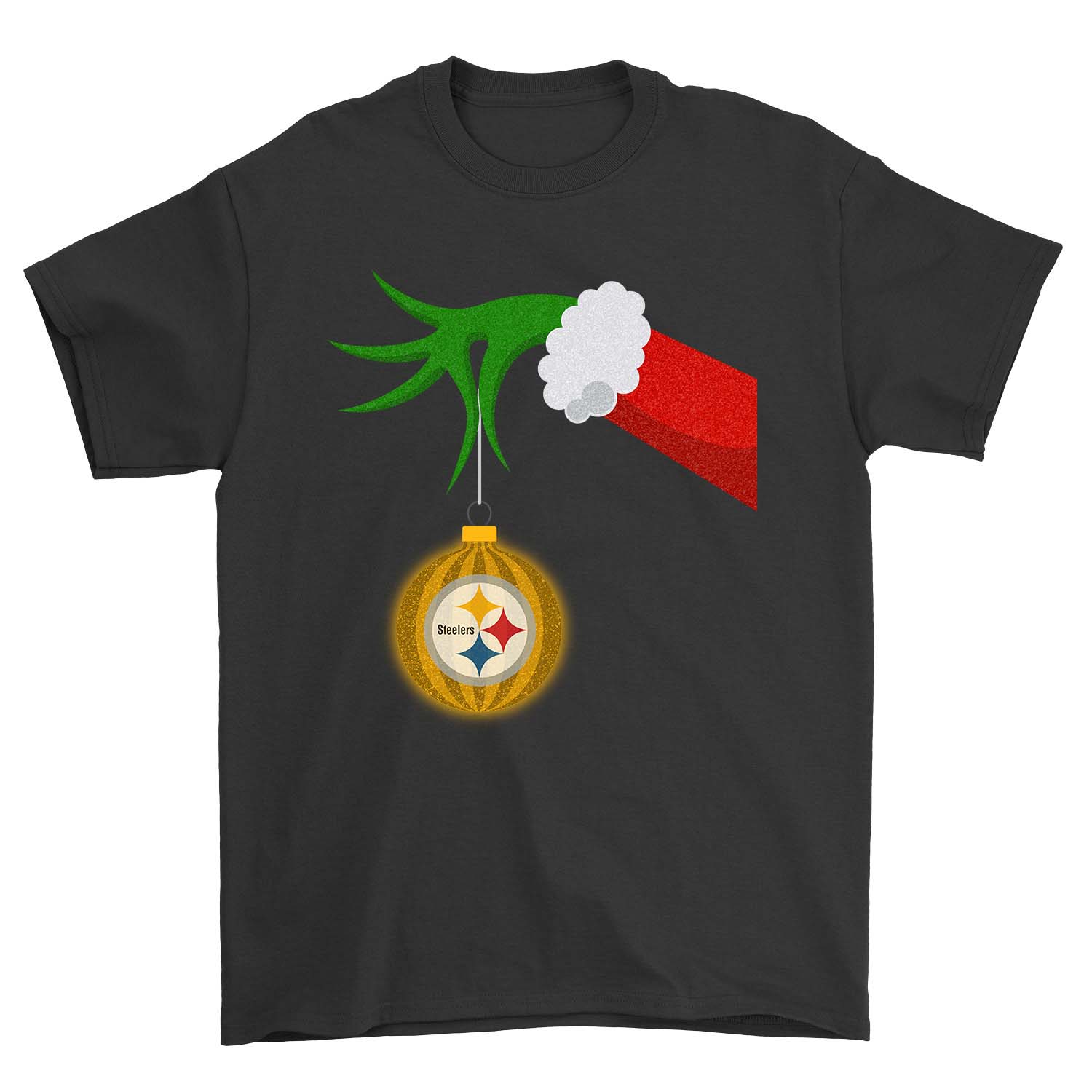 Nfl Pittsburgh Steelers Grinch Hand Merry Christmas Pittsburgh Steelers Size Up To 5xl