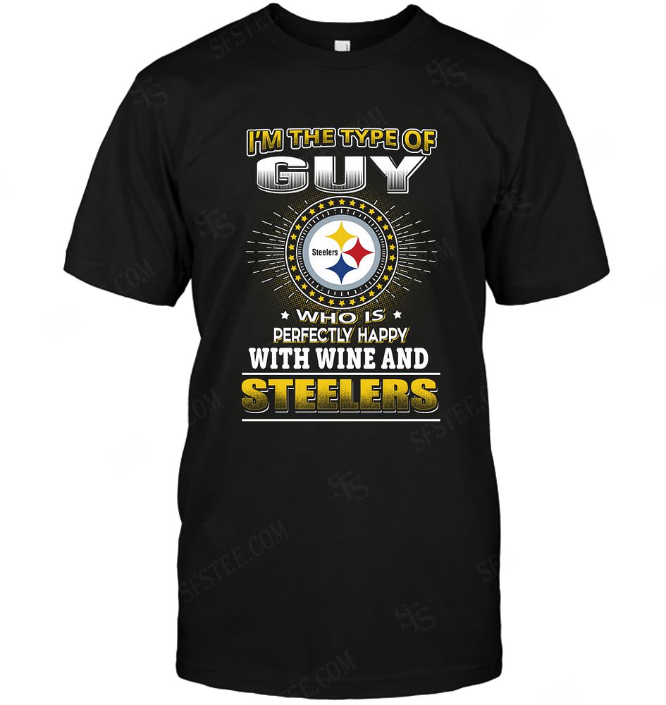 Nfl Pittsburgh Steelers Guy Loves Wine Tank Top Size Up To 5xl