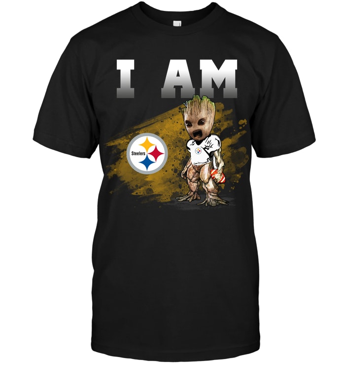 Nfl Pittsburgh Steelers I Am Groot Sweater Size Up To 5xl