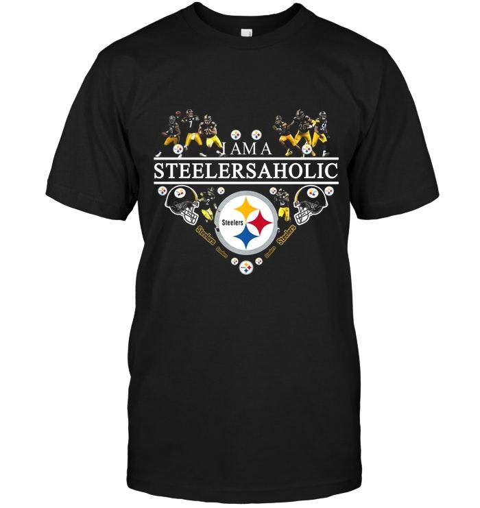 Nfl Pittsburgh Steelers Im A Steelersaholic Pittsburgh Steelers Shirt Sweater Size Up To 5xl