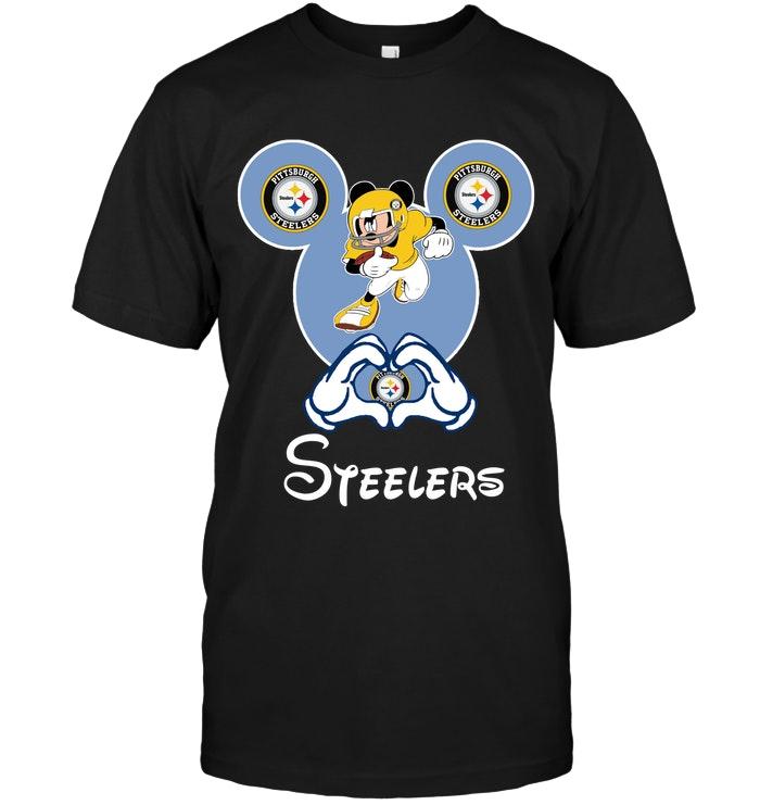 Nfl Pittsburgh Steelers Mickey Shirt Tshirt Size Up To 5xl