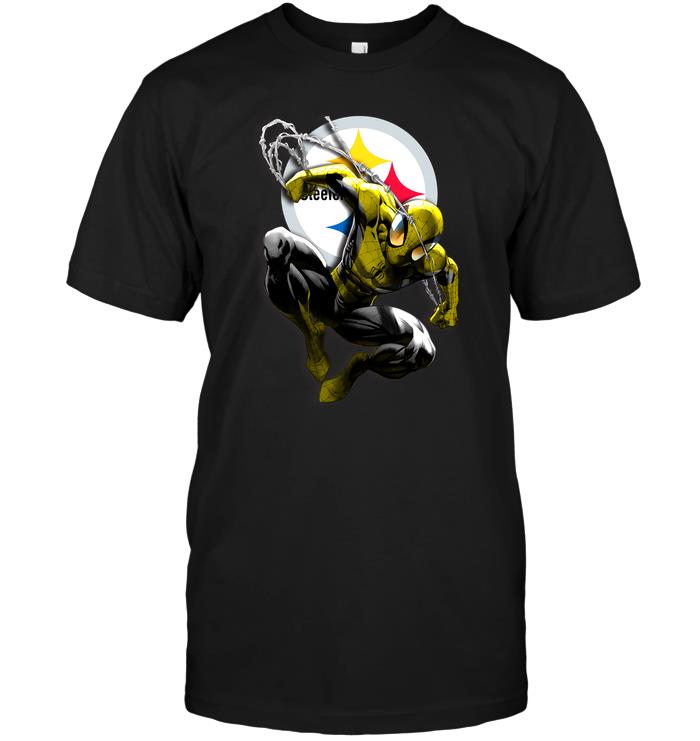 Nfl Pittsburgh Steelers Spiderman Pittsburgh Steelers Size Up To 5xl