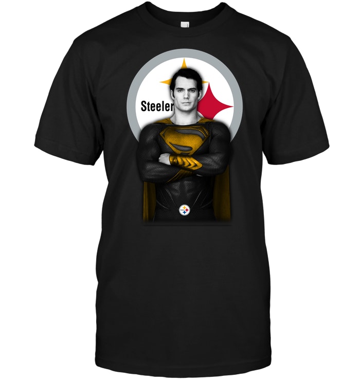 Nfl Pittsburgh Steelers Superman Clark Kent Shirt Size Up To 5xl