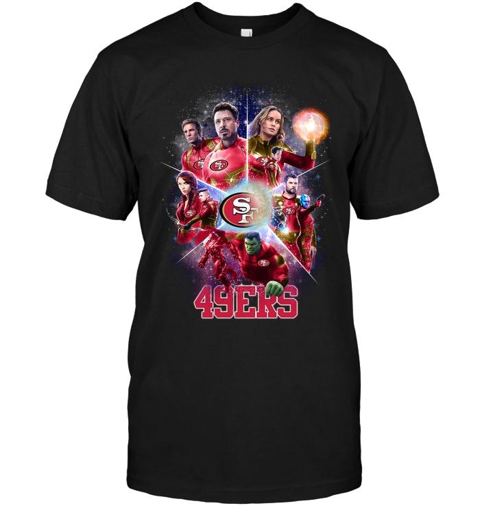 Nfl San Francisco 49ers Avengers Endgame San Francisco 49ers Shirt Hoodie Size Up To 5xl