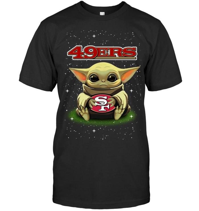 Nfl San Francisco 49ers Baby Groot Loves San Francisco 49ers For Fan T Shirt Hoodie Size Up To 5xl