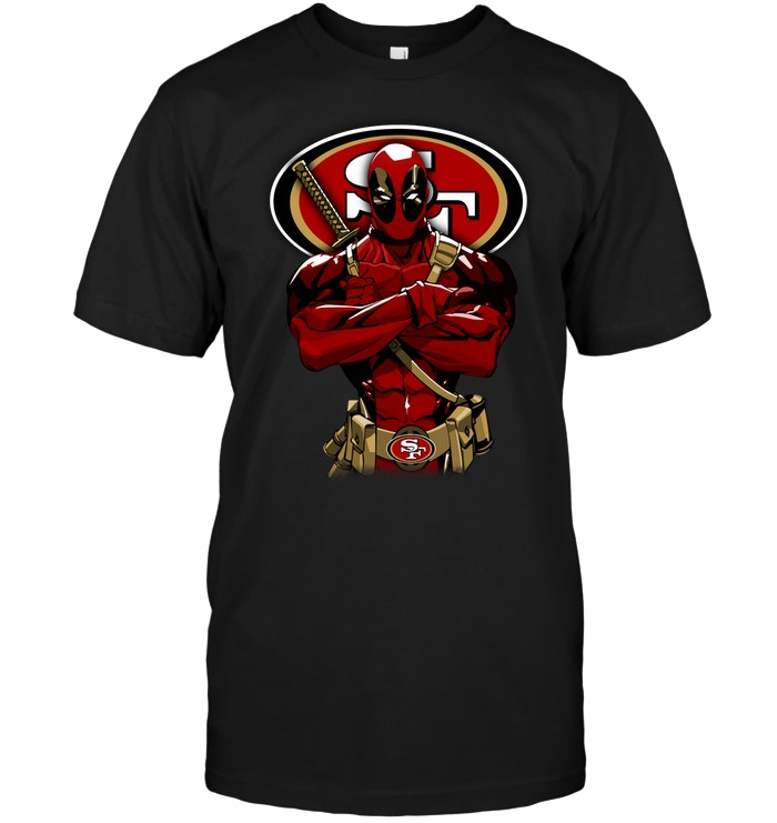 Nfl San Francisco 49ers Giants Deadpool San Francisco 49ers Tank Top Size Up To 5xl