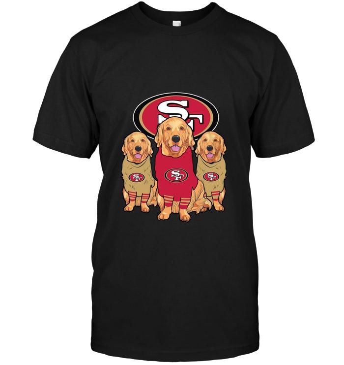 Nfl San Francisco 49ers Golden Retriever San Francisco 49ers Fan Shirt Plus Size Up To 5xl