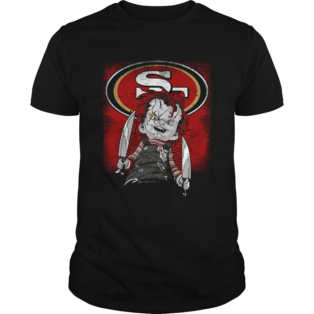 Nfl San Francisco 49ers Nfl Halloween San Francisco 49ers Chucky Long Sleeve Plus Size Up To 5xl