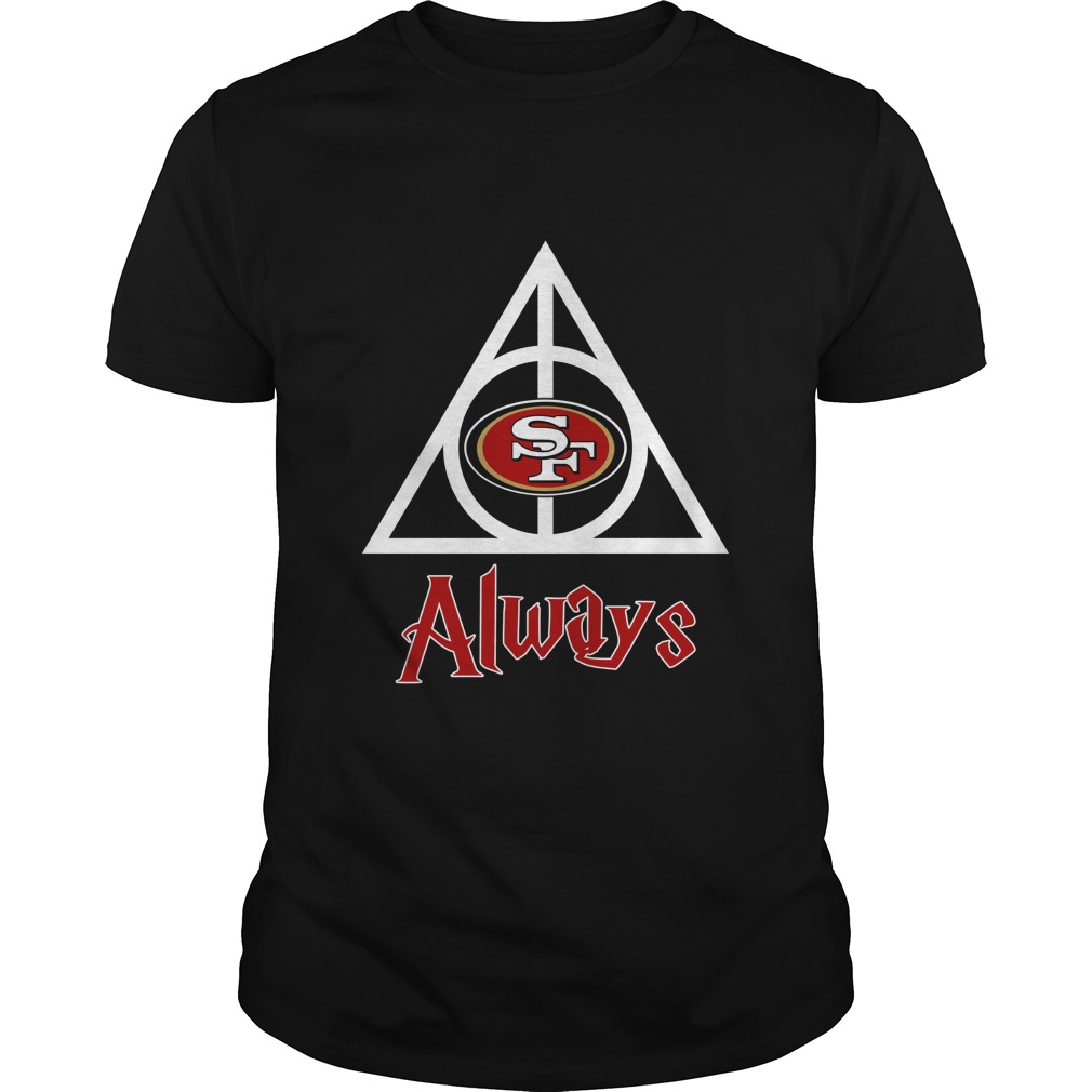 Nfl San Francisco 49ers Nfl San Francisco 49ers Deathly Hallows Always Harry Potter Sweater Size Up To 5xl