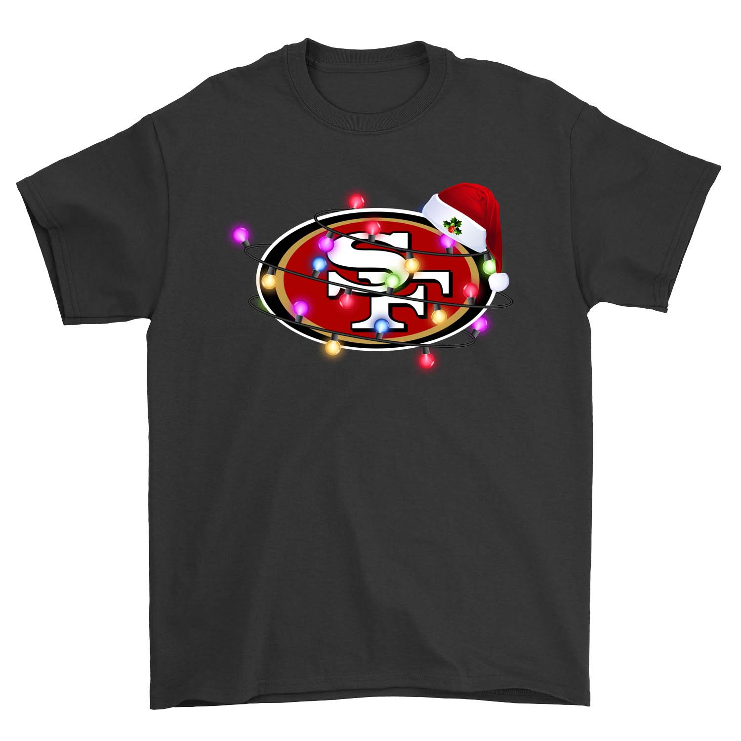 Nfl San Francisco 49ers Santas Hat Merry Christmas San Francisco 49ers Tank Top Size Up To 5xl