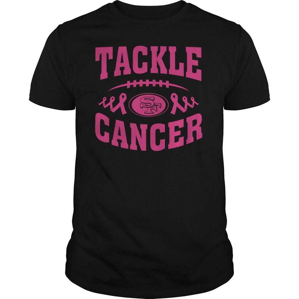 Nfl San Francisco 49ers Tackle Breast Cancer Tank Top Plus Size Up To 5xl