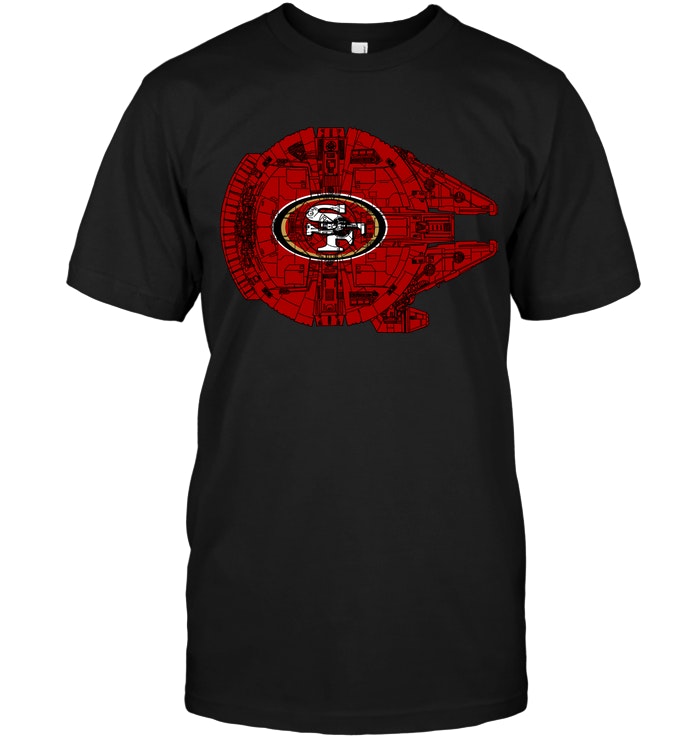 Nfl San Francisco 49ers The Millennium Falcon Star Wars Tank Top Plus Size Up To 5xl