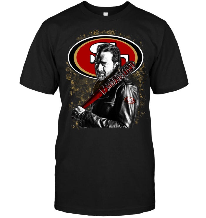 Nfl San Francisco 49ers The Walking Dead Negan San Francisco 49ers Tshirt Size Up To 5xl