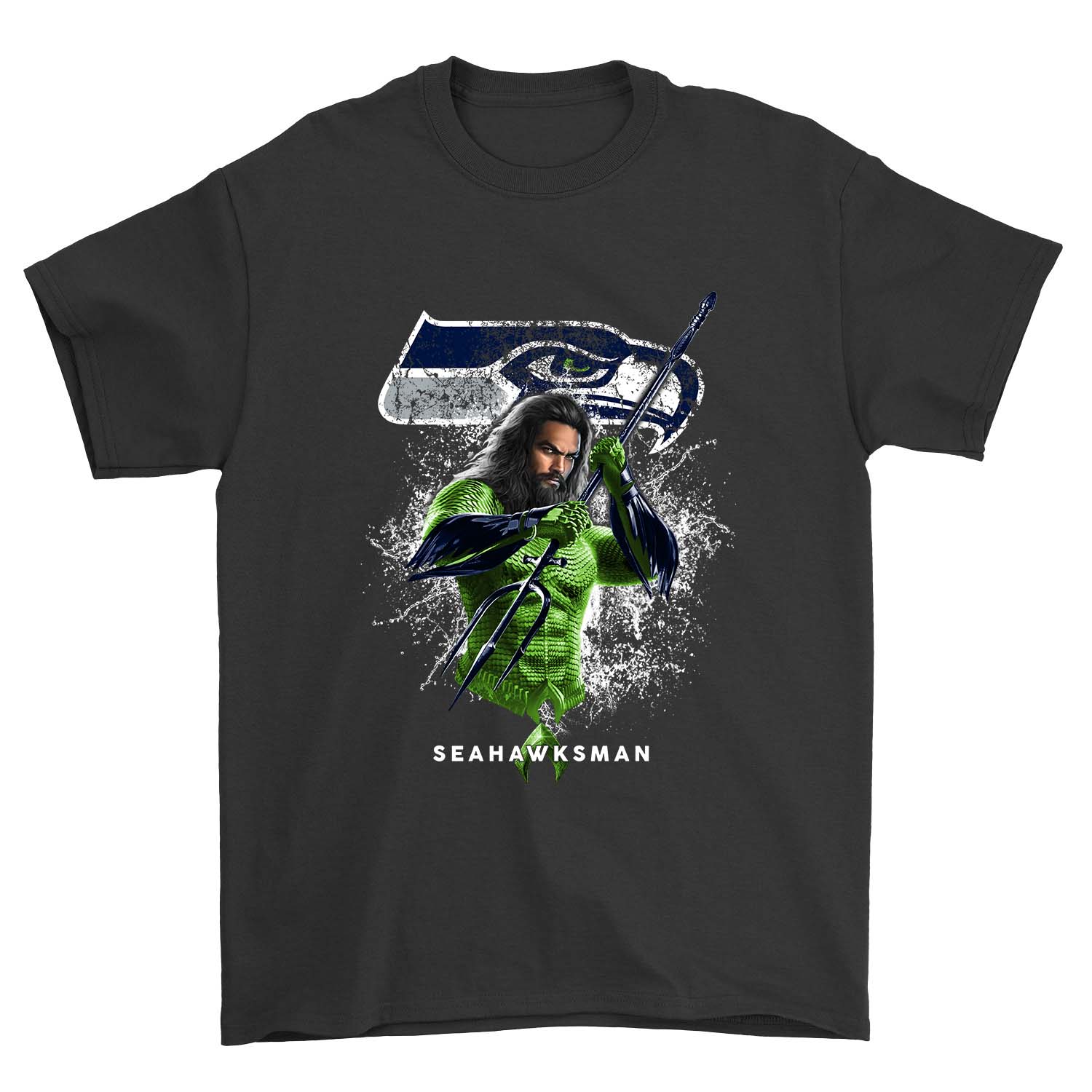 Nfl Seattle Seahawks Aquaman Seahawksman Seattle Seahawks Sweater Plus Size Up To 5xl