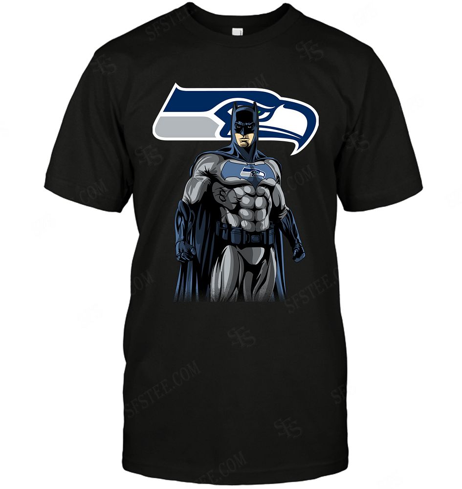 Nfl Seattle Seahawks Batman Dc Marvel Jersey Superhero Avenger Hoodie Plus Size Up To 5xl