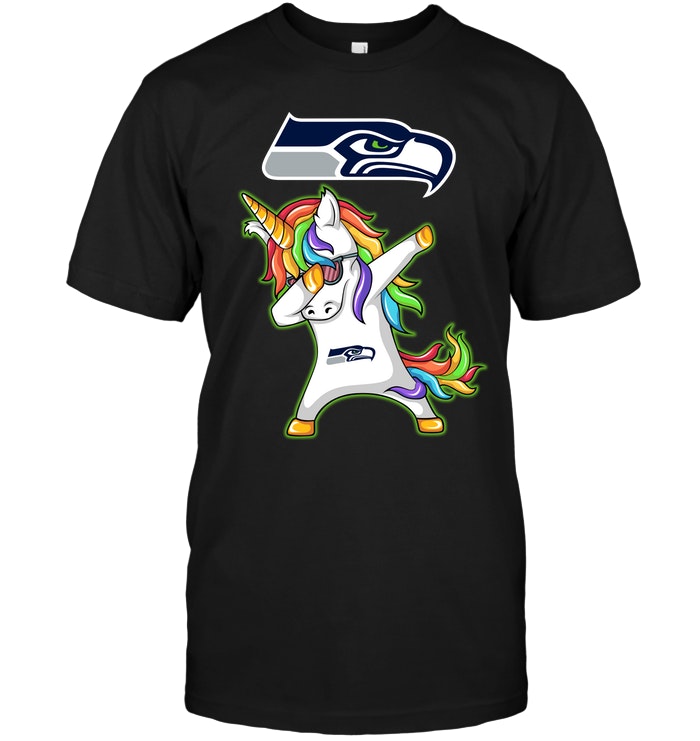 Nfl Seattle Seahawks Dabbing Hip Hop Unicorn Dab Seattle Seahawks Hoodie Plus Size Up To 5xl