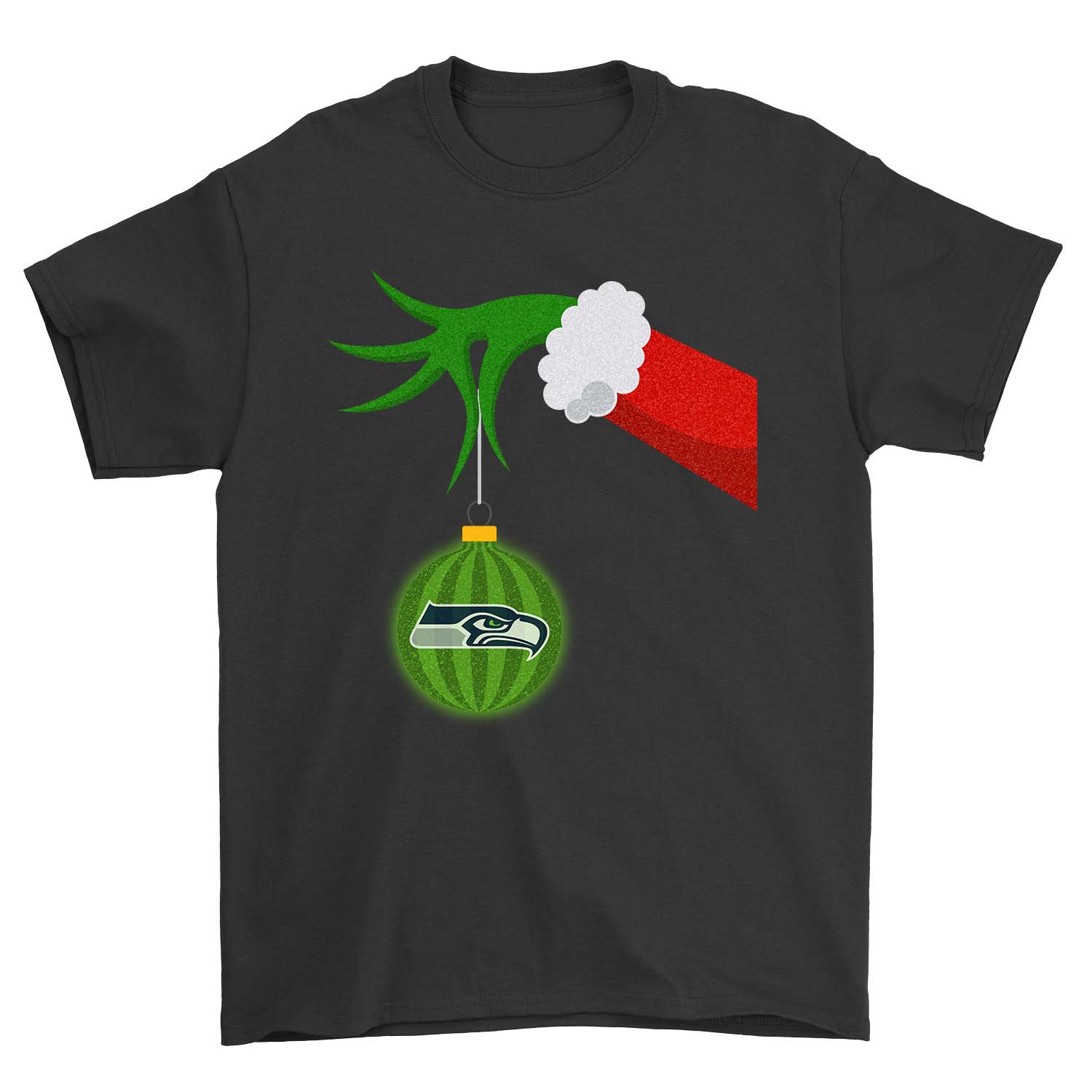 Nfl Seattle Seahawks Grinch Hand Merry Christmas Seattle Seahawks Tshirt Size Up To 5xl