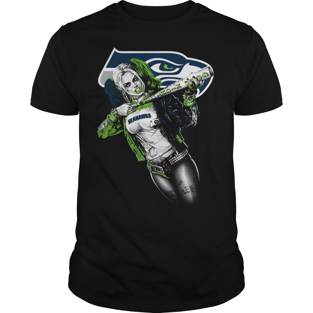 Nfl Seattle Seahawks Harley Quinn Plus Size Up To 5xl