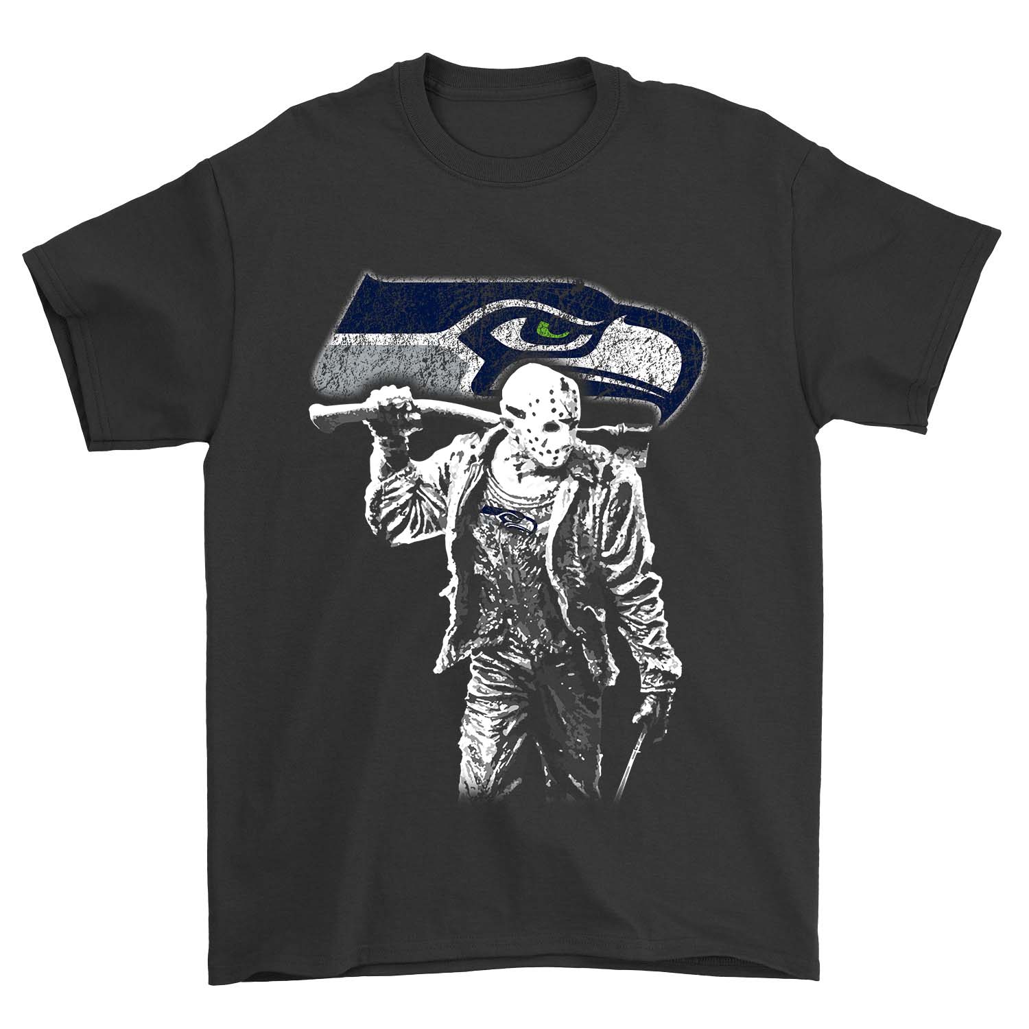 Nfl Seattle Seahawks Jason Voorhees Seattle Seahawks Size Up To 5xl