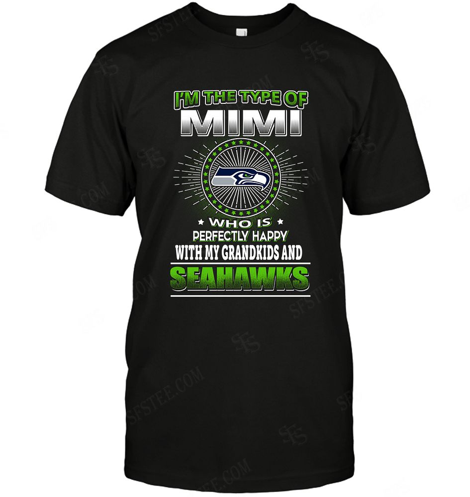 Nfl Seattle Seahawks Mimi Loves Grandkids Sweater Size Up To 5xl