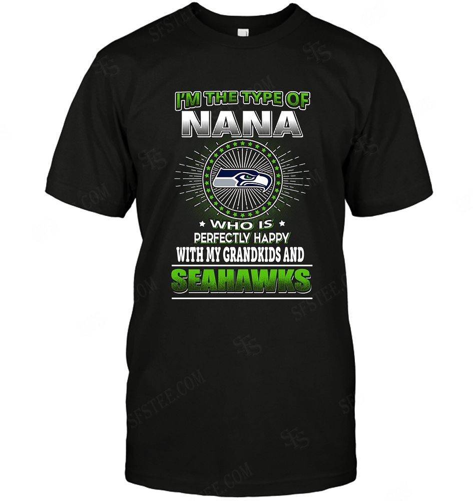 Nfl Seattle Seahawks Nana Loves Grandkids Long Sleeve Size Up To 5xl