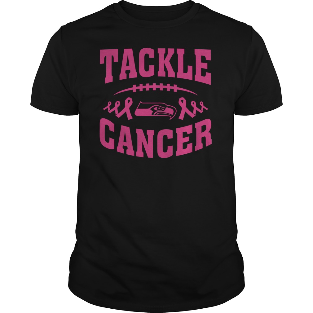 Nfl Seattle Seahawks Tackle Breast Cancer Shirt Size Up To 5xl