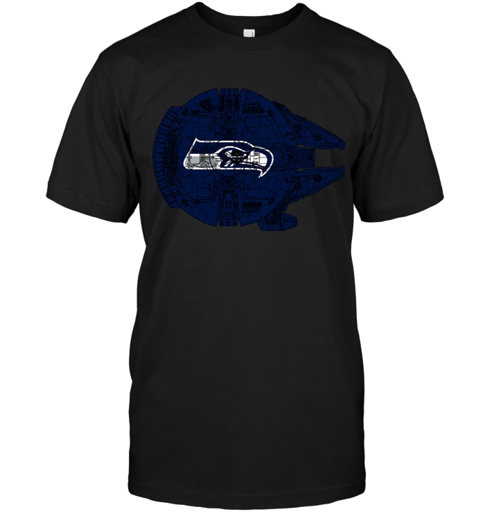 Nfl Seattle Seahawks The Millennium Falcon Star Wars Plus Size Up To 5xl