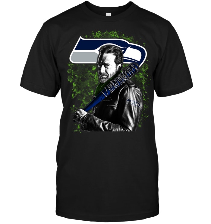 Nfl Seattle Seahawks The Walking Dead Negan Seattle Seahawks Plus Size Up To 5xl